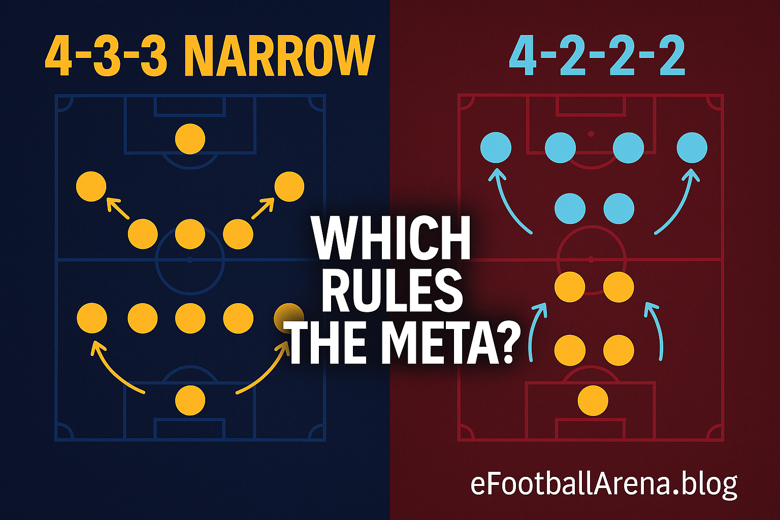 You are currently viewing Which Formation Rules the Meta in eFootball 2026?