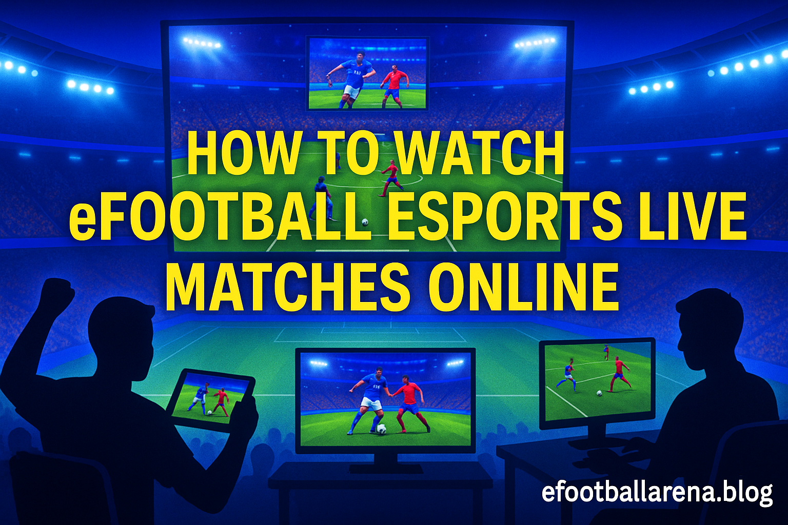 You are currently viewing How to Watch eFootball Esports Live Matches Online