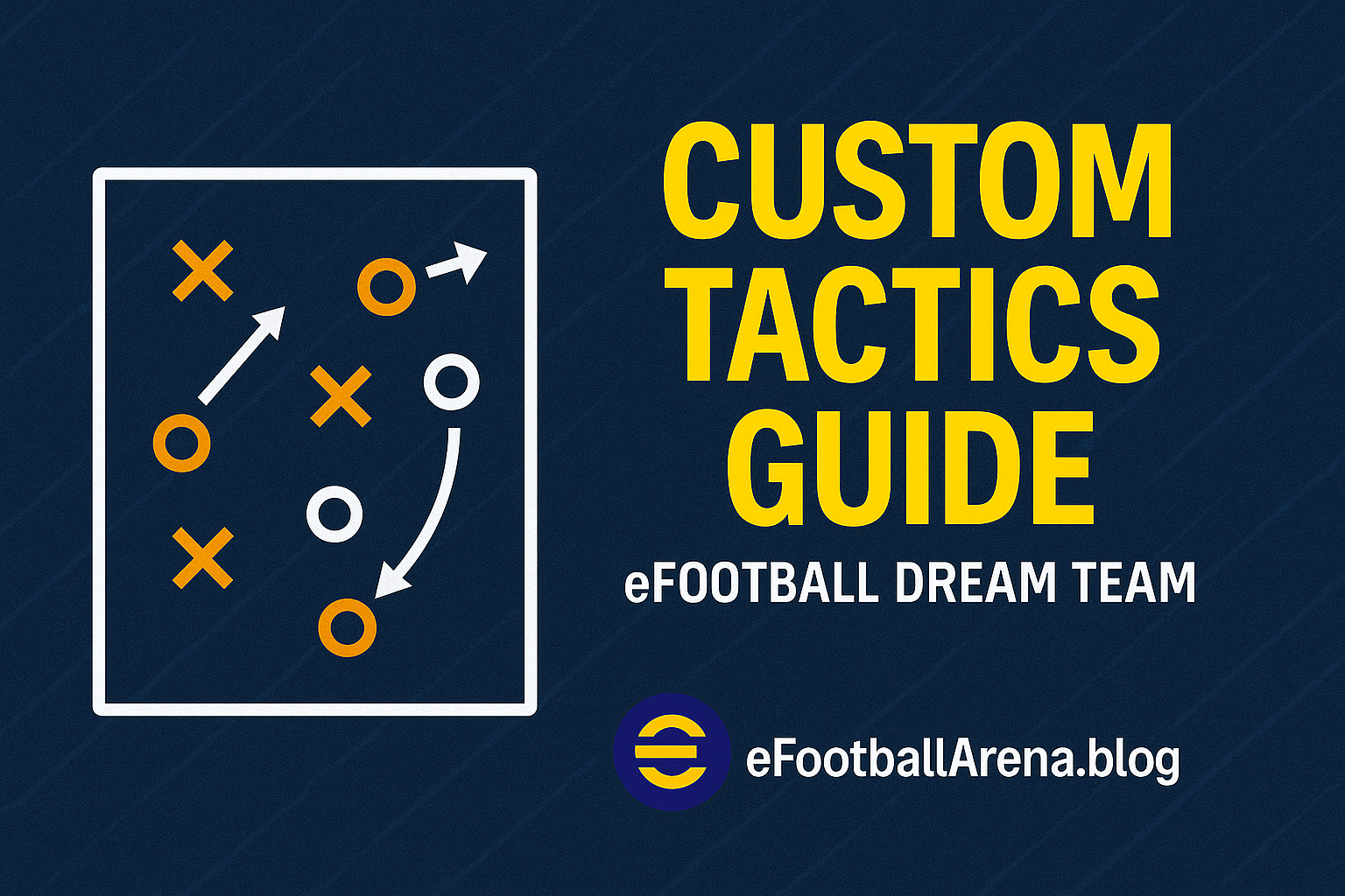 Read more about the article Amazing Custom Tactics Guide for eFootball Dream Team (2026 Meta)