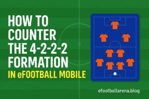 Read more about the article Top 7 Proven Ways: How to Counter the 4-2-2-2 Formation in eFootball Mobile