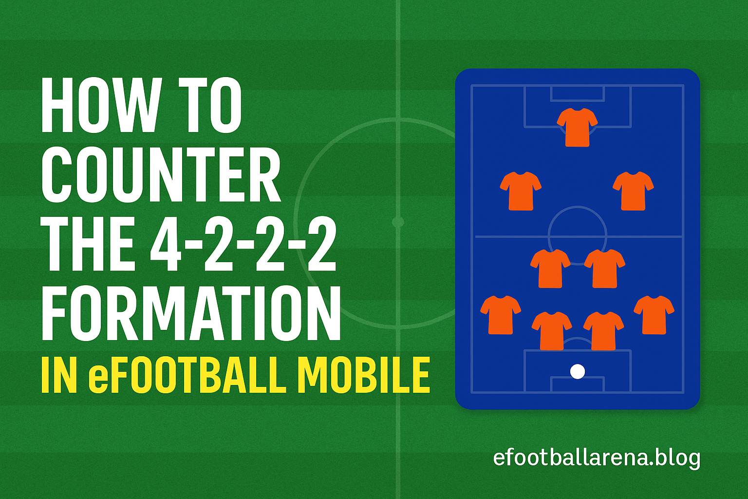 Read more about the article Top 7 Proven Ways: How to Counter the 4-2-2-2 Formation in eFootball Mobile