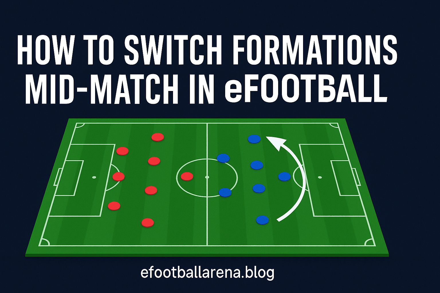 Read more about the article How to Switch Formations Smoothly and Easily Mid-Match in eFootball 2026