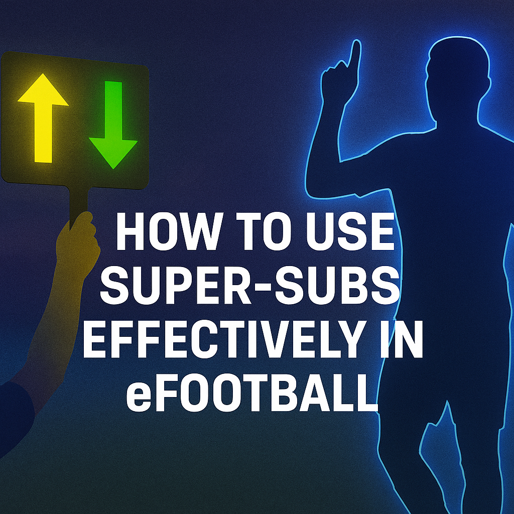 Read more about the article How to Use Super-Subs Effectively and easily in eFootball 2026