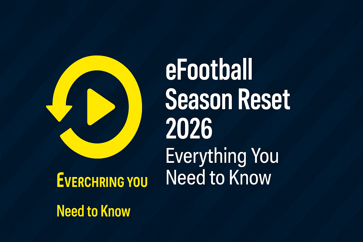 Read more about the article eFootball Season Reset 2026: Everything You Need to Know