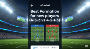 Read more about the article Best Formations for eFootball Players(4-3-3 vs. 4-2-1-3)
