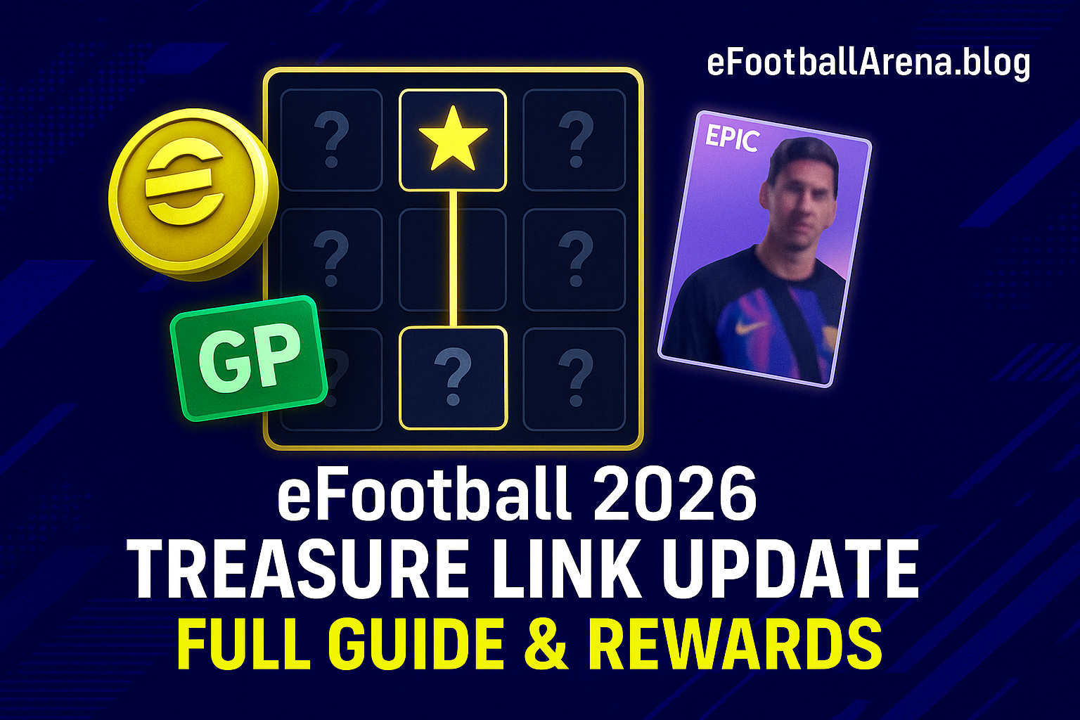You are currently viewing Treasure Link efootball 2026 Update: Full Guide & Rewards