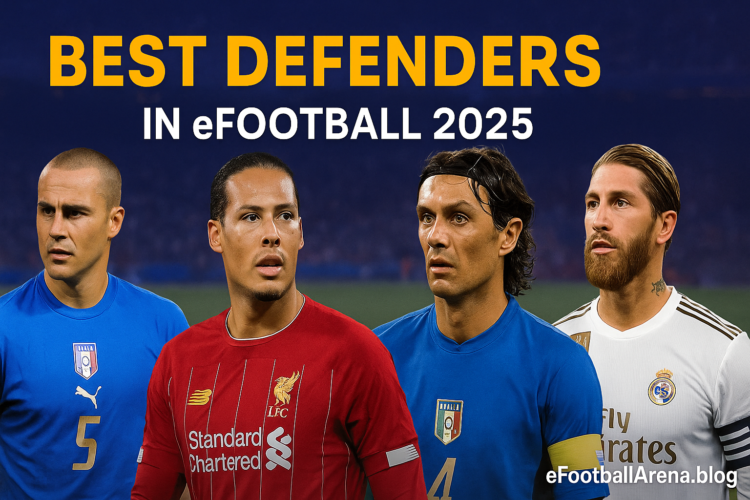 Read more about the article Best 10 Defenders in eFootball Mobile 2025