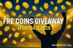 Read more about the article Free Coins Giveaway Events in eFootball 2026