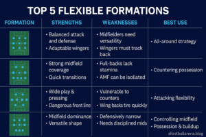 Read more about the article The Most Flexible Formations in eFootball 2026