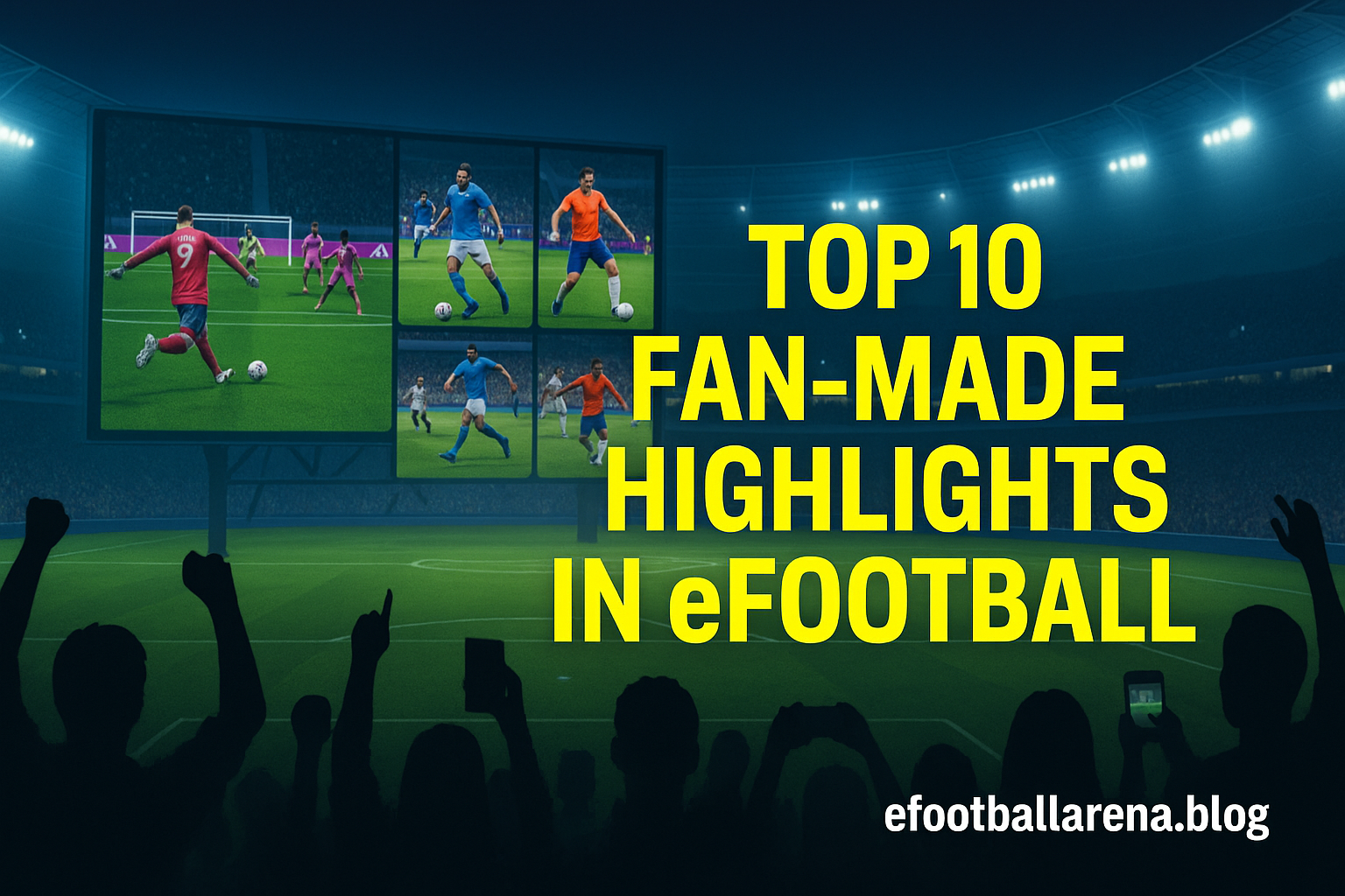 Read more about the article Top 10 Fan-Made Highlights in eFootball