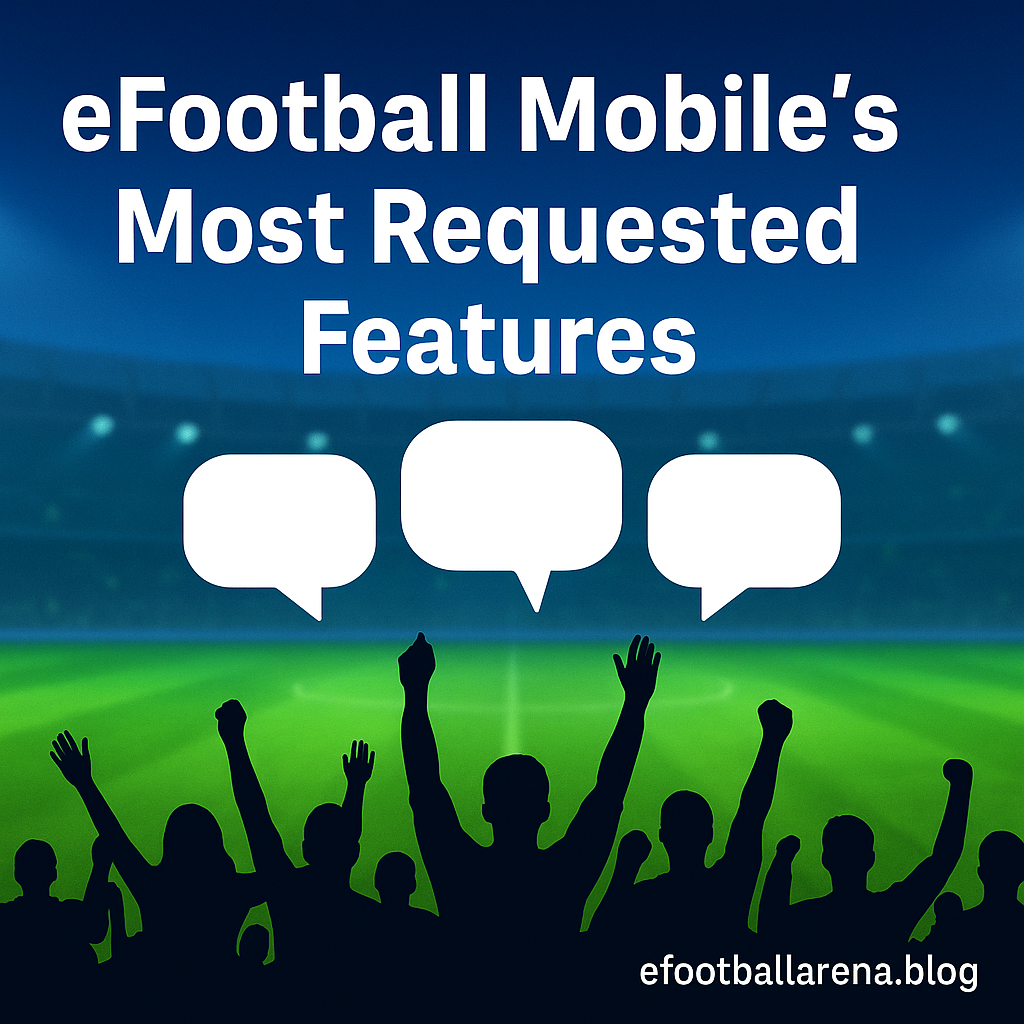 Read more about the article eFootball Mobile’s Most Requested Features by the Community
