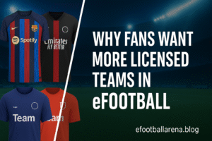 Read more about the article Why Fans Want More Licensed Teams in eFootball
