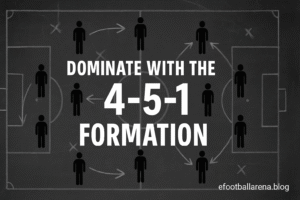Read more about the article How to Dominate with the 4-5-1 Formation in eFootball