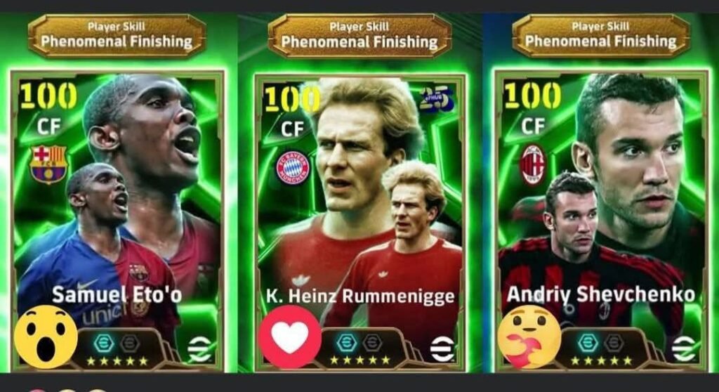 Rummenigge, Eto’o & Shevchenko