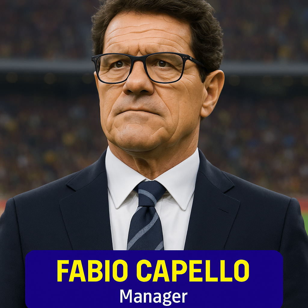 Fabio Capello Soccer manager