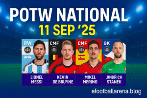 Read more about the article POTW National 11 Sep 2025 in eFootball â Full Review & Best Picks