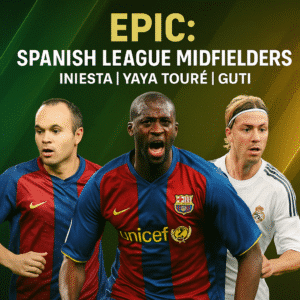 Read more about the article Epic: Spanish League Midfielders in eFootball – Iniesta, Yaya TourĂŠ, and Guti